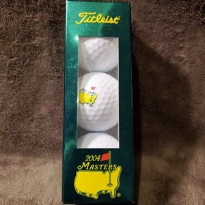 Titleist golf balls from 2004 Masters